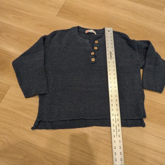 FP Beach Blue Hallie Knitted Set - Size XS - Picture 4 of 10